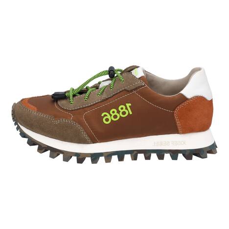 Damen Sneaker Bonnie 01, taupe-orange