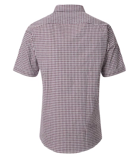Freizeithemd Kurzarm kariert Casual Fit