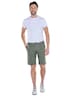 Herren Chino-Bermuda mit Tunnelzug , Khaki