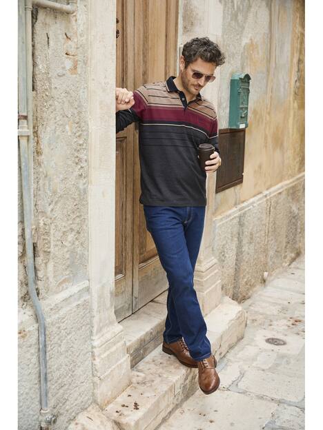 Langarm-Poloshirt FILOSSI