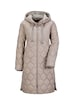 Wintermantel mit Stehkragen und Kapuze