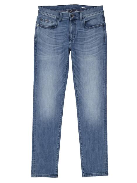 engbers Herren Super-Stretch-Jeans slim fit , Taubenblau