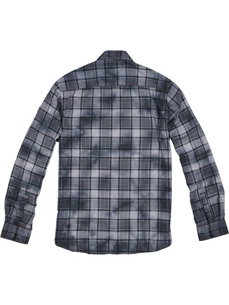 engbers Herren Langarm-Hemd mit gemustert , Anthrazit