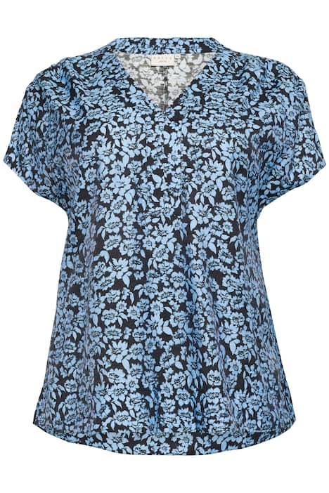 Kurzarm-Bluse Loose fit