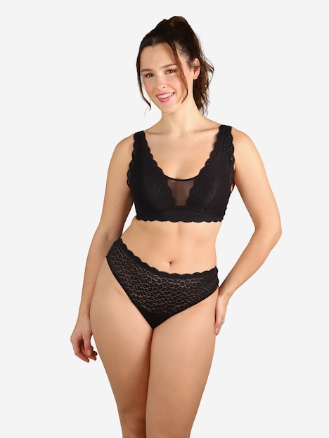 Bralette ELVA Bralettes bügellose BHs,Spitzen-BHs