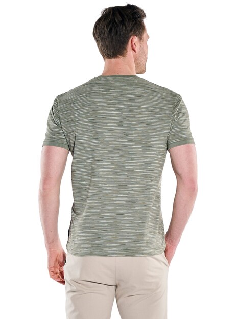 Herren Rundhals T-Shirt , Gruen