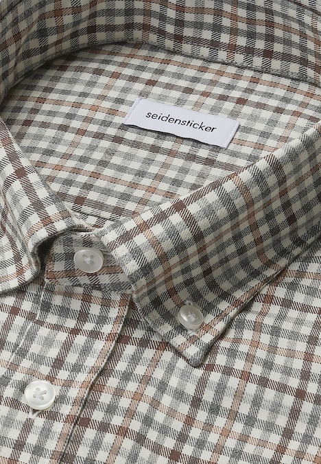 Herren Flanellhemd - Karo