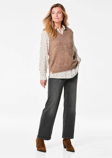 Zeitloser, kombistarker Pullunder