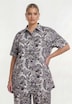 Bluse mit Druck