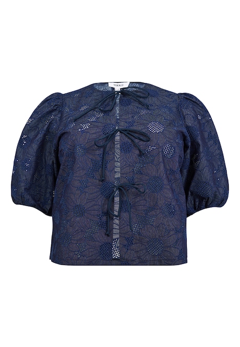 Jacke mit Puffärmeln