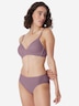 Schiesser Damen Slip Cotton Essentials 3-Pack mauve