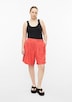 Shorts aus luftigem Leinenmix