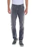 Herren Super-Stretch-Jeans regular , Grau
