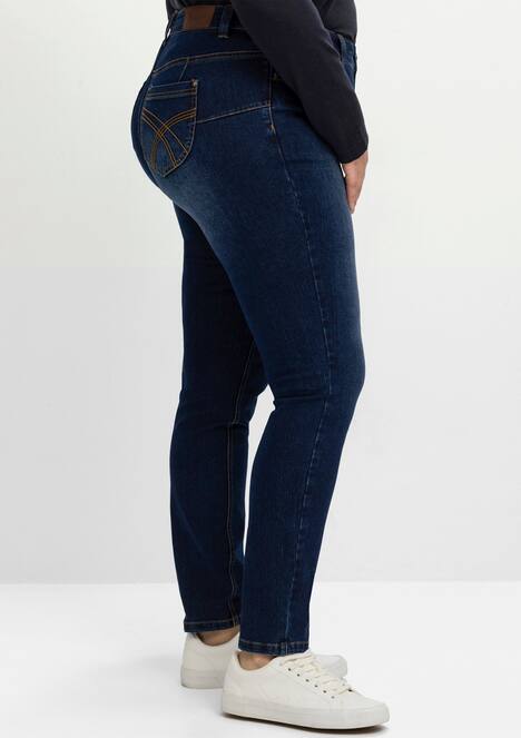 Stretch-Jeans normal Uni