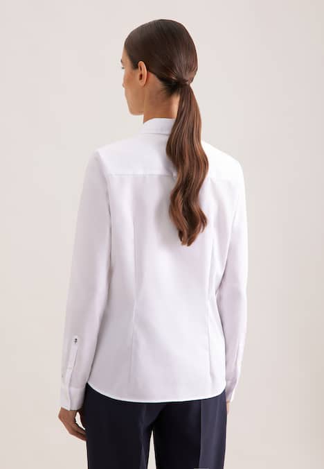 Damen Klassische Bluse - Uni