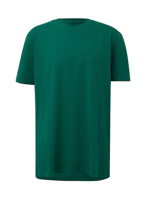 Baumwoll-T-Shirt mit Logo-Print