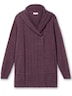 Cardigan Langarm Uni Mit Kapuze