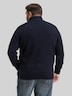 Troyer Strickpullover mit Ripp-Details