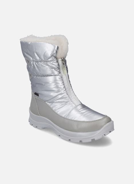 Damen Stiefel Grenoble 03, silber