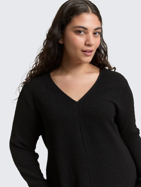 Kleid mit Glitzer-Effekt