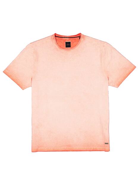 engbers Herren T-Shirt gestreift , Orange