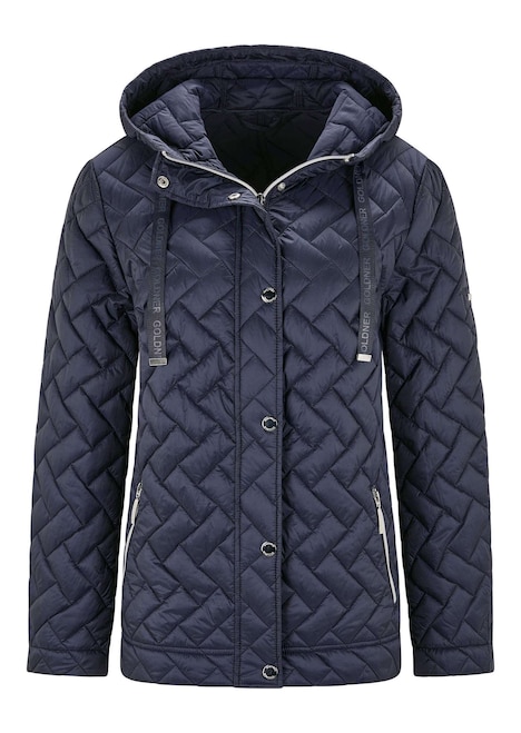 Übergangsjacke mit Kapuze