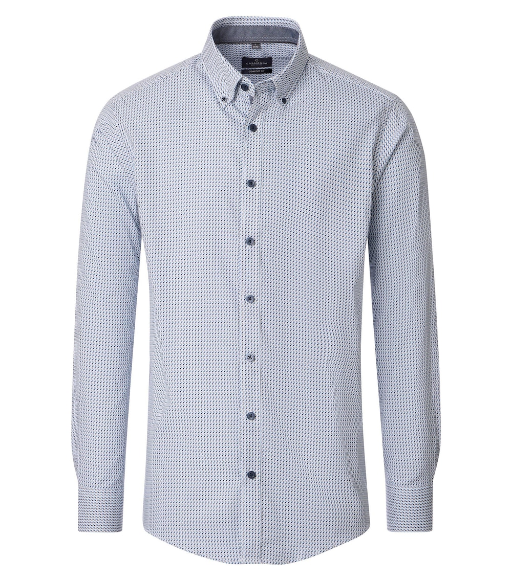 Freizeithemd Print Comfort Fit