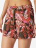 Schiesser Damen Pyjamahose Mix Relax terracotta