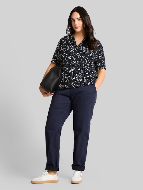 Bluse mit Muster