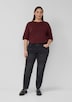 Jeans / Mid Rise / Tapered Fit / cosy inside