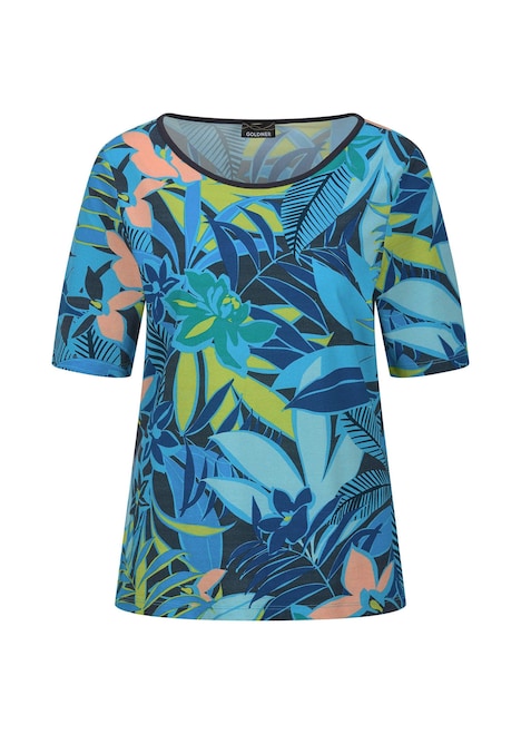 Druckshirt mit floralem Print