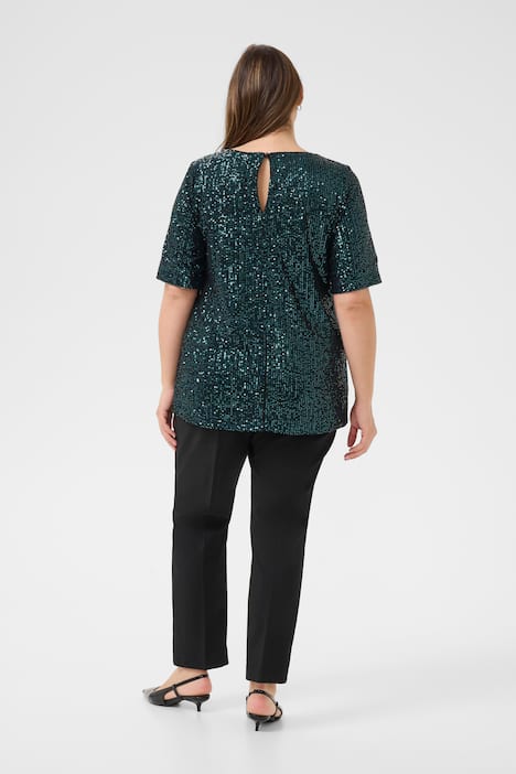 Kurzarm-Bluse Regular fit