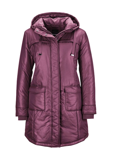 Sportiver Anorak mit Kapuze & Stepp