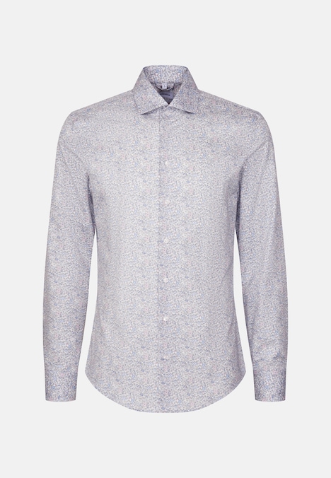 Herren Business Hemd - Geblümt