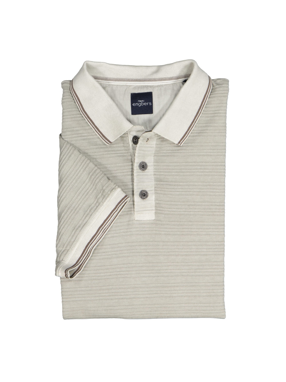 Polo-Shirt strukturiert