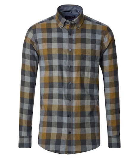 Freizeithemd kariert Casual Fit