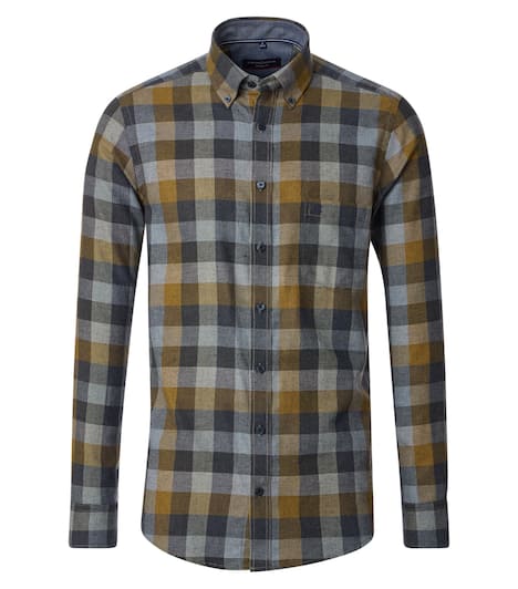 Freizeithemd kariert Casual Fit