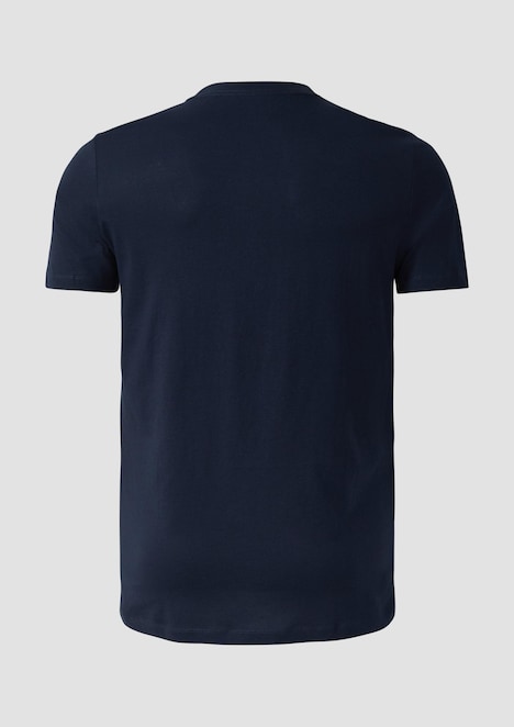 T-Shirt mit College-Artwork