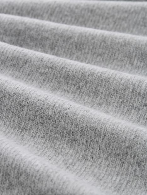 Soft-Touch Sweatshirt mit Knopfdetails