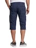Herren Capri Cargo Shorts aus Baumwolle , Saphirblau