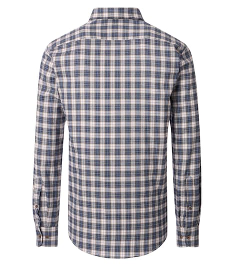 Flanellhemd kariert Casual Fit