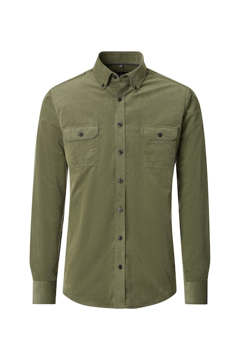 Freizeithemd Langarm uni Comfort Fit