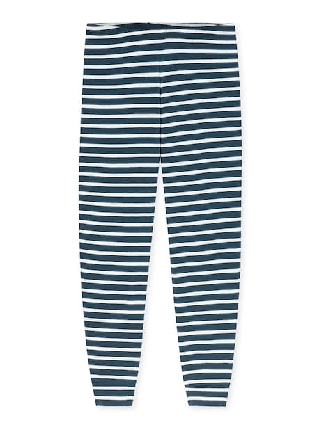 Schiesser Damen Pyjama Casual Essentials - nachtblau