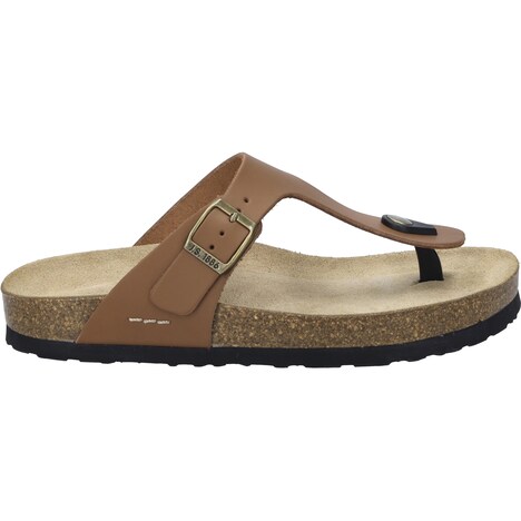 Damen Zehentrenner Hermine 02, cognac