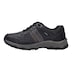 Herren Halbschuh Leroy 56, schwarz-kombi