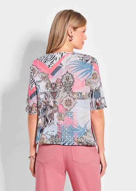 Elegantes Oberteil mit Wasserfallausschnitt