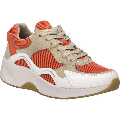 Damen Sneaker Lissi 13, weiss-rot
