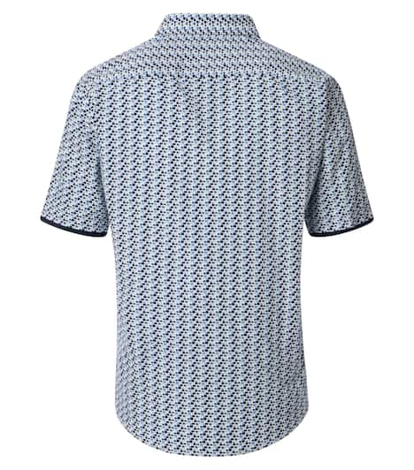 Freizeithemd Kurzarm Print Casual Fit