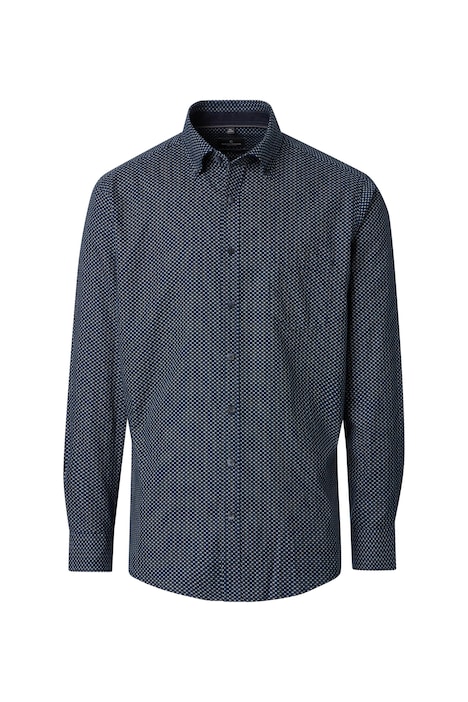 Freizeithemd Langarm Print Comfort Fit