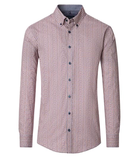 Freizeithemd Print Comfort Fit